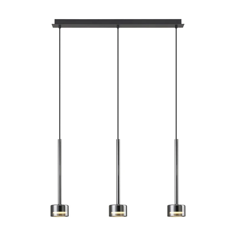 Mantra Tonic Lámpara de techo colgante 3 Luces cromo 7883