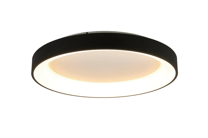 Mantra Niseko II Plafón LED 50cm regulable 2700K-5000K negro 8581