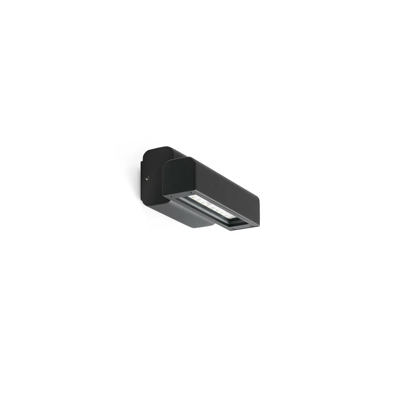 Aplique de exterior Faro Balic LED negro 2700-4000K IP65 CCT prismático 70294