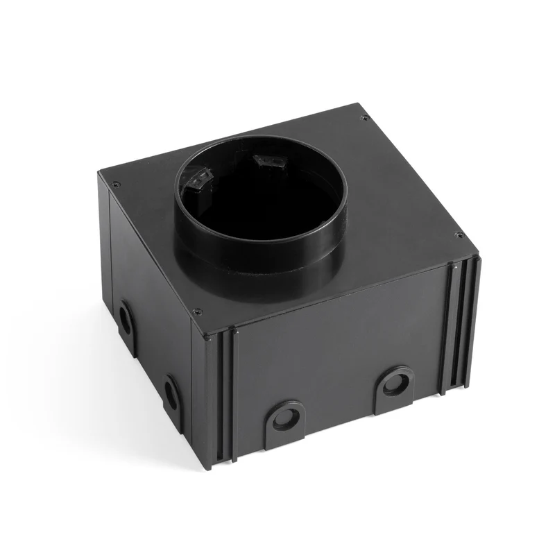 Empotrable de suelo exterior Faro Tras 13cm negro 71703