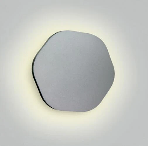 Mantra Bora Bora Aplique LED pintura plateada C0116