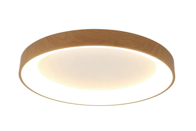 Mantra Niseko II Plafón LED regulable 2700K-5000K 78cm madera 8644