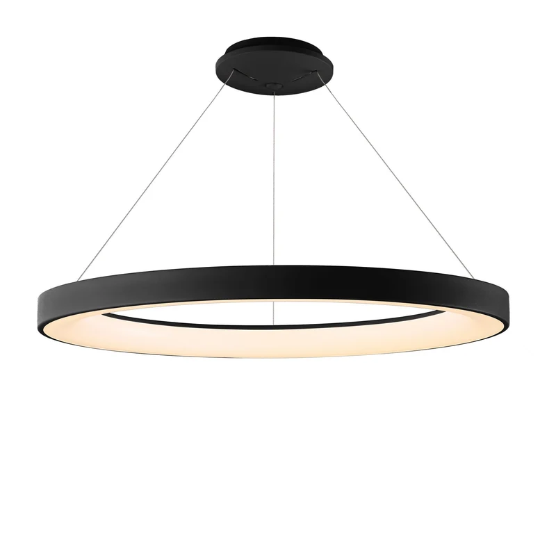 Mantra Niseko II Lámpara de techo colgante LED 65cm regulable 2700K-5000K negro 8571