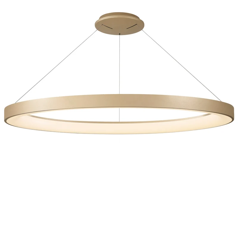 Mantra Niseko II Lámpara de techo colgante LED 90cm regulable 2700K-5000K oro 8647
