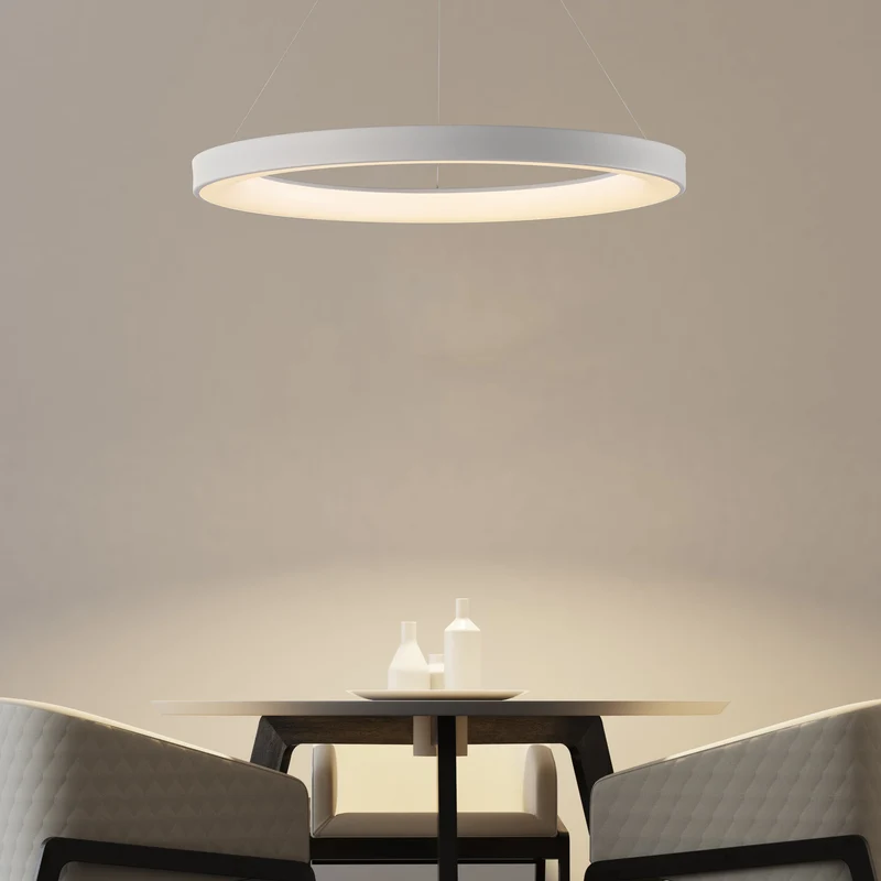 Mantra Niseko II Lámpara de techo colgante LED 90cm regulable 2700K-5000K blanco 8645