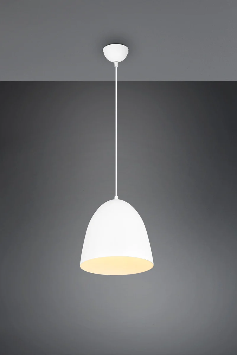 Trio Tilda Lámpara de techo colgante metal blanco mate R30661031