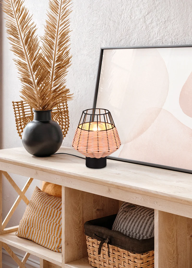 Trio Borka Sobremesa malla de rattan acabado natural R51261036