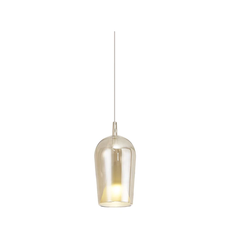 Mantra Elsa Cuerpo colgante de el champ de cristal bronce 8254