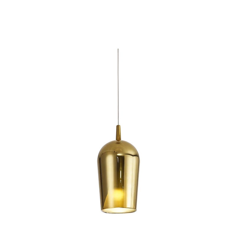 Mantra Elsa Cuerpo colgante de el champ de cristal oro 8253