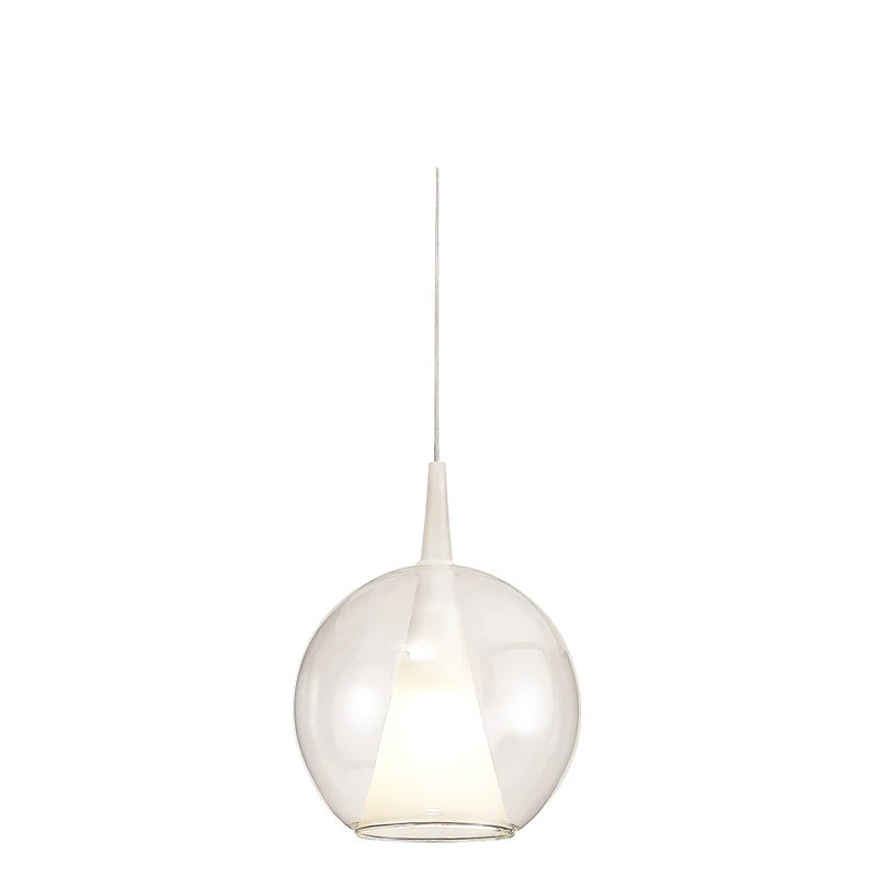 Mantra Elsa Cuerpo colgante de bola de cristal transparente 8240