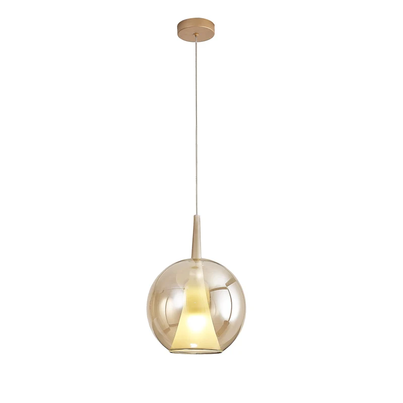 Mantra Elsa Lámpara de techo colgante 1 Luz oro 8255