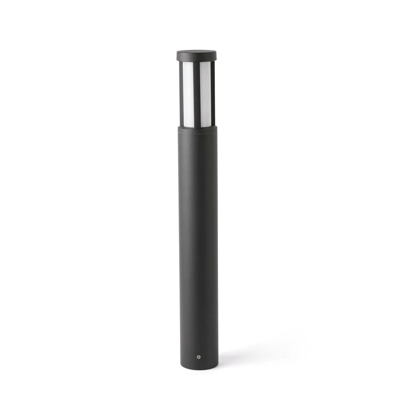Baliza de exterior Faro Logar 65cm LED gris oscuro 3000K IP54 opal 75605
