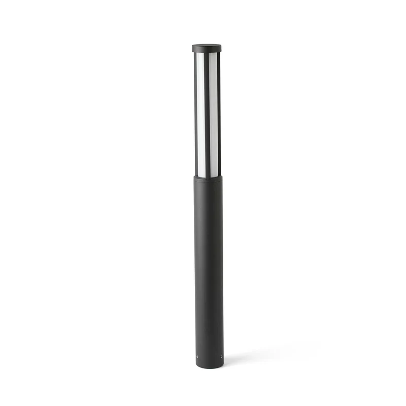 Baliza de exterior Faro Logar 90cm LED gris oscuro 3000K IP54 opal 75606