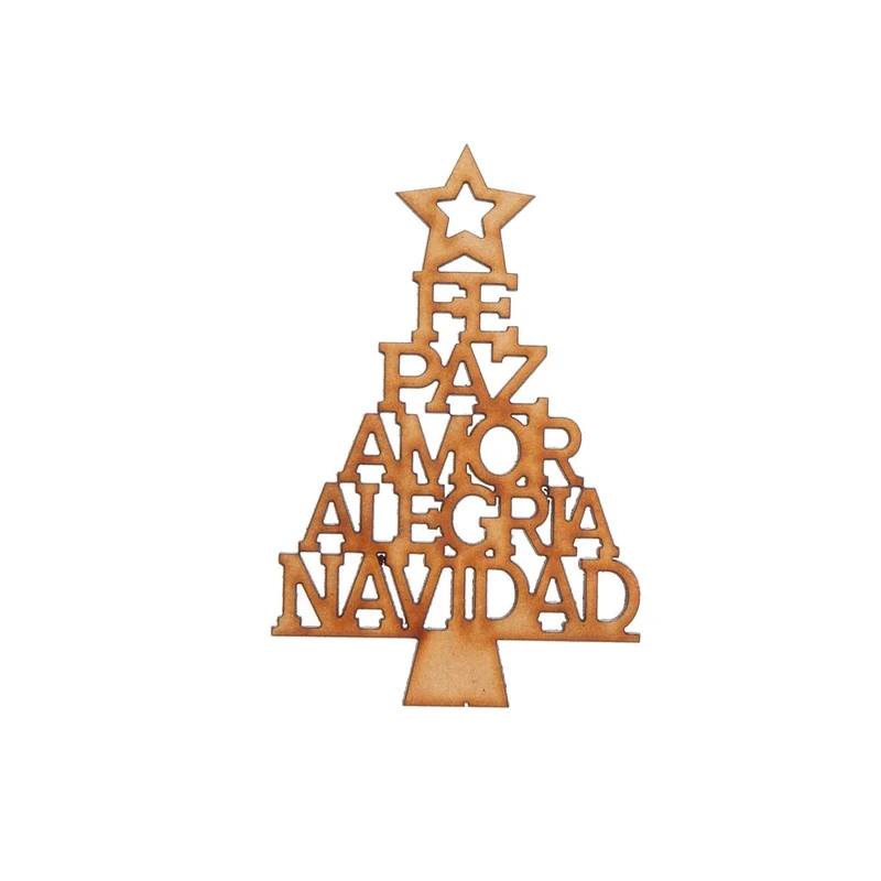 Art.5852 Pino Mini Madera 11.7x7.5cm 1pz