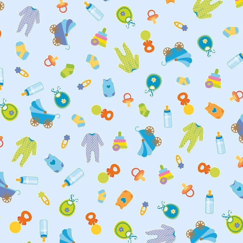 Art.5549 Papel China Baby Azul 50x66cm 5pz