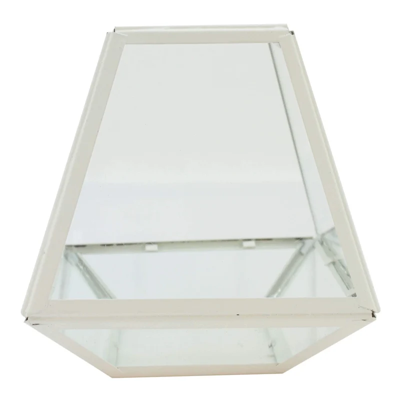 Art.5525 Base Alambrón Con Vidrio 20x18cm 1pz
