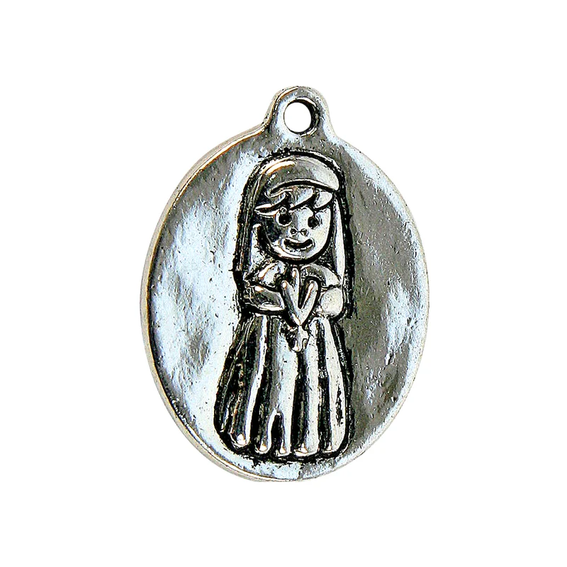 Art.5411 Medalla Niña 2.5cm 12pz