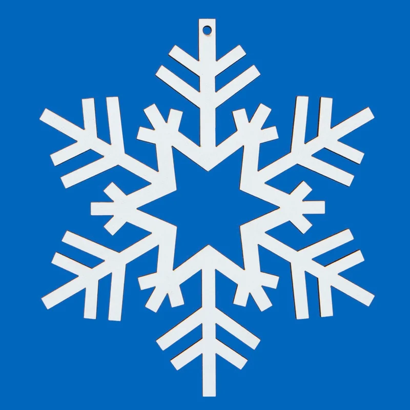 Art.5380 Adorno Copo De Nieve 12.5cm 1pz
