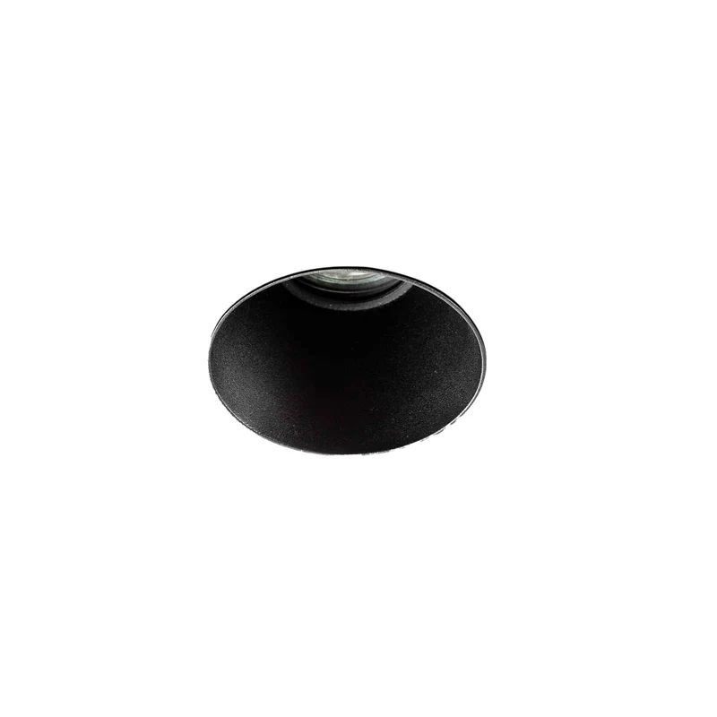 Faro FRESH Lámpara empotrable negro sin marco IP65 trimless