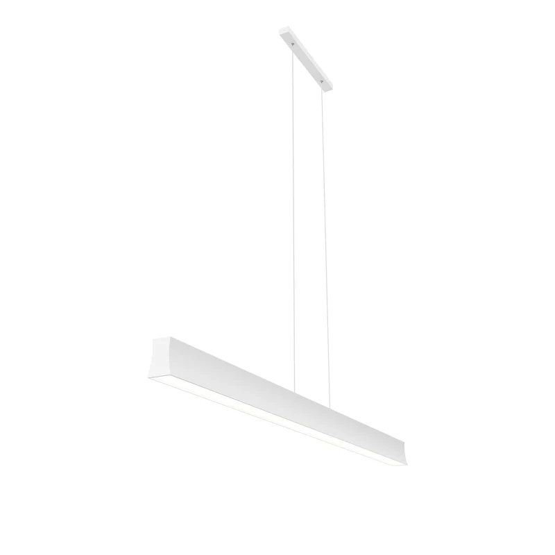 Mantra Hanok Lámpara de techo colgante lineal LED 38W 4000K blanco 120cm 110º 7543