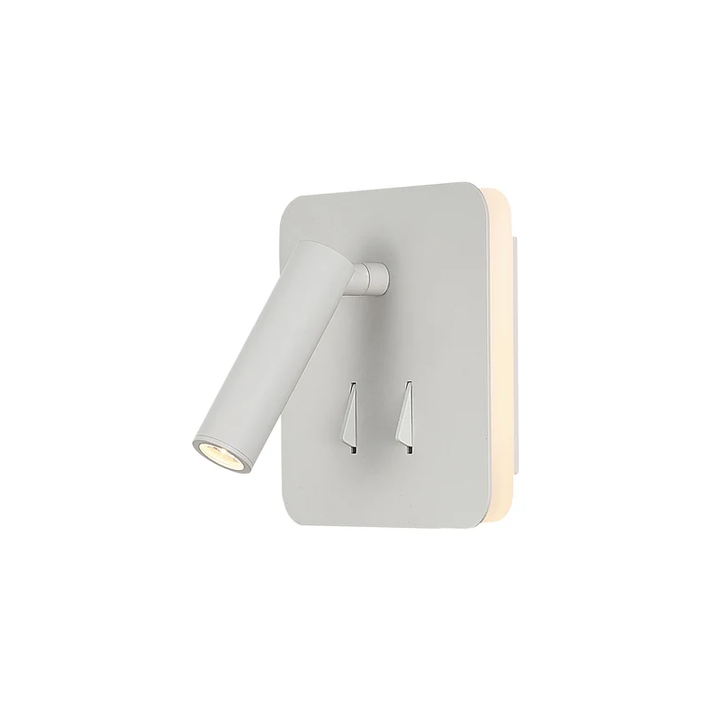 Mantra Cayman Aplique de pared LED 3+6W 3000K blanco 7823