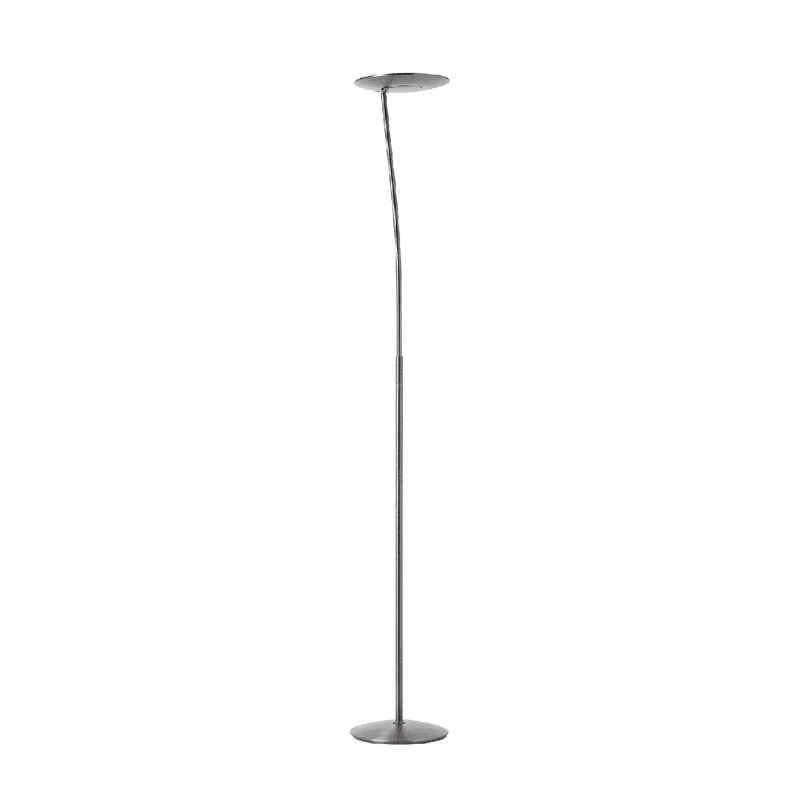 Lámpara de pie de salón MDC Zenit LED bronce 3000K regulable 40W 575064320
