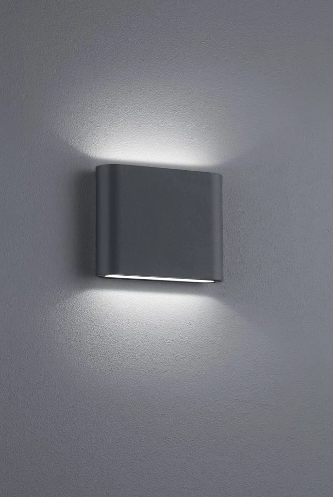 Aplique de exterior Trio Thames II LED 2 luces antracita 3000K arriba y abajo IP54 2