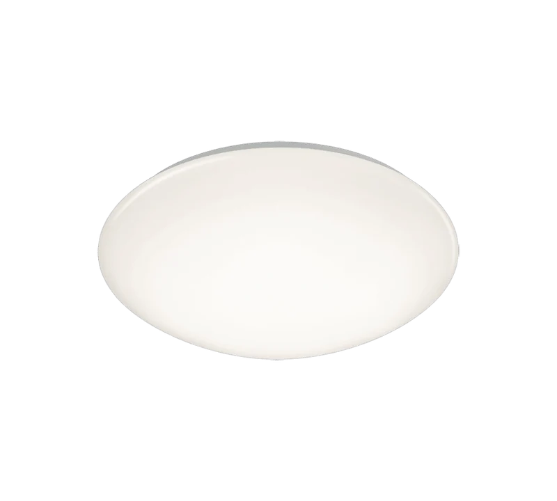 Plafón de techo Trio Lukida LED blanco CCT regulable con mando Ø38cm R para salón y comedor