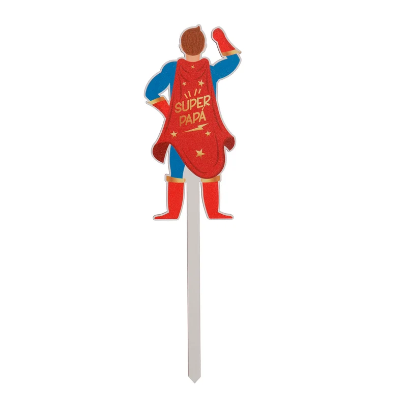 Art.12553 Pick Super Papá 28x7.5cm 1pz