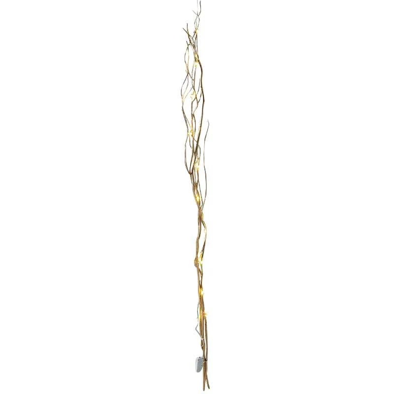 SHA2020O Arreglo De Ramas Oro Con Luces Led 118 Cm.
