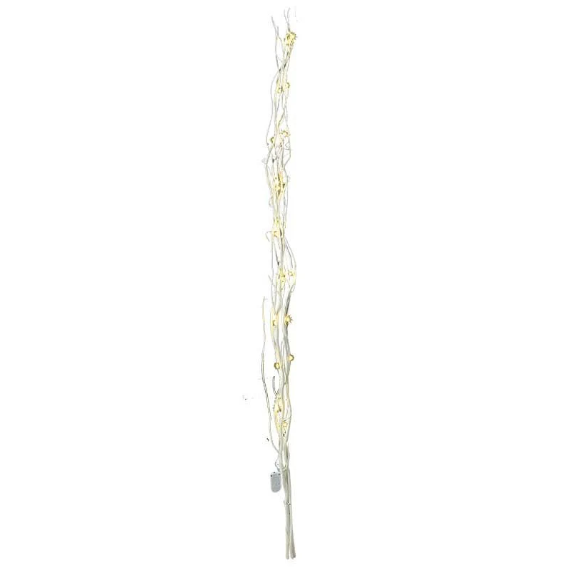 SHA2020 Arreglo De Ramas Blanco Con Luces Led 118 Cm.