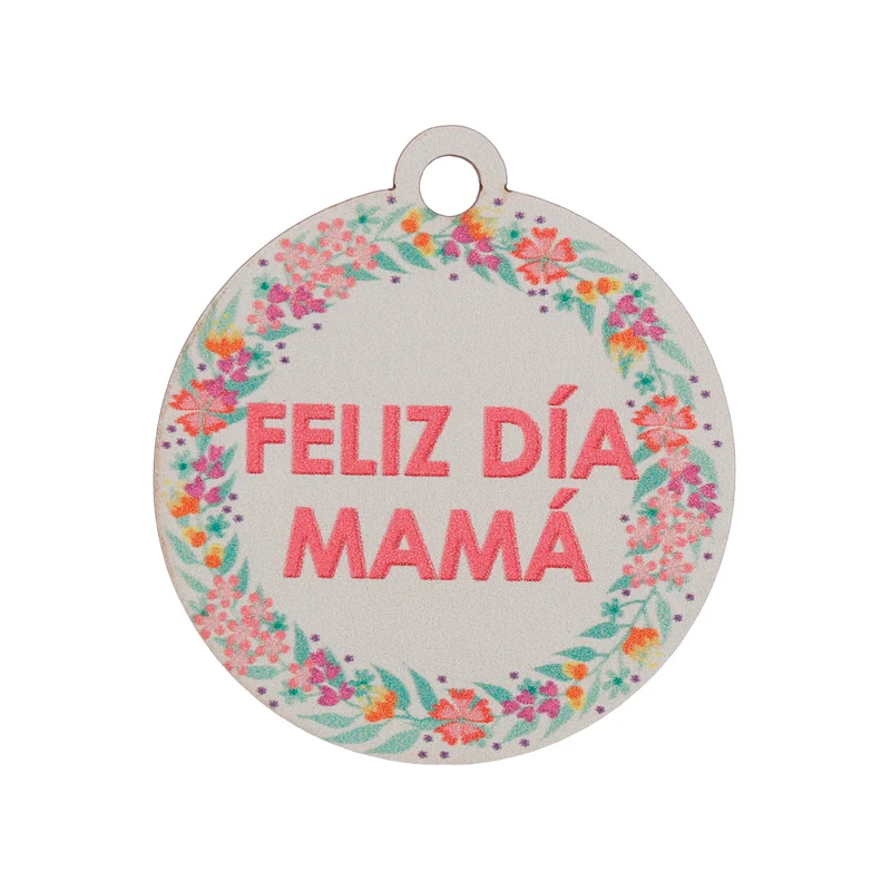 Art.12544 Llavero Mamá 5.5x4.5cm 1pz
