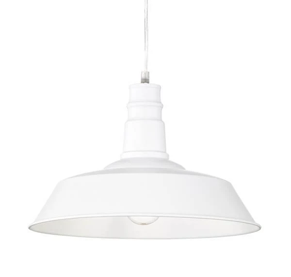 Lámpara de techo colgante Trio Will blanco 150cm R
