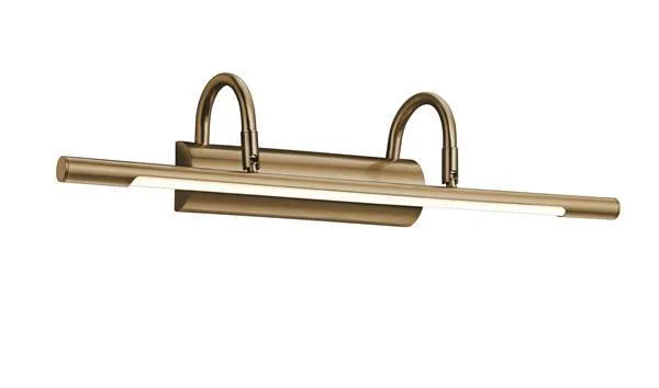 Aplique de pared Trio Cuadro LED bronce viejo 3000K 2