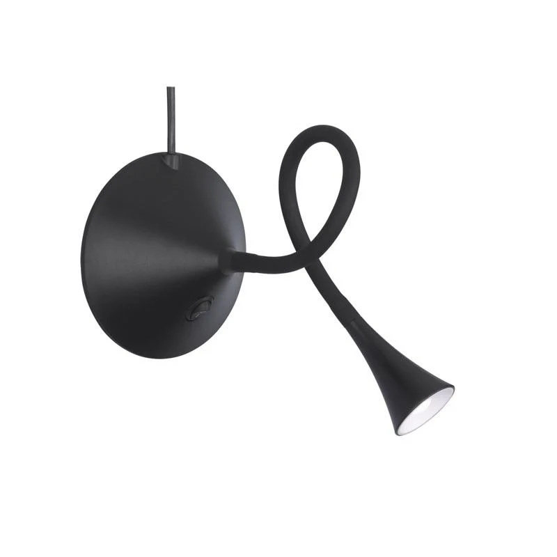 Flexo de sobremesa Trio Viper LED negro 3000K R