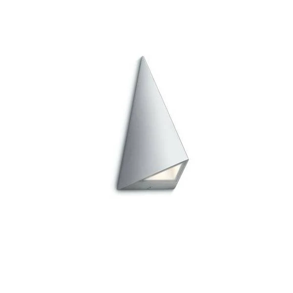 Aplique de exterior Philips Hills LED acero inoxidable gris 17247-4716