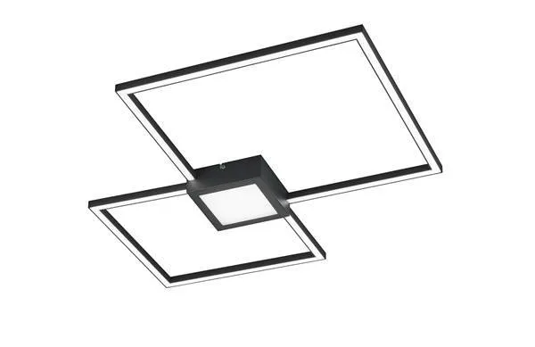 Trio Hydra Plafón LED de metal antracita 6