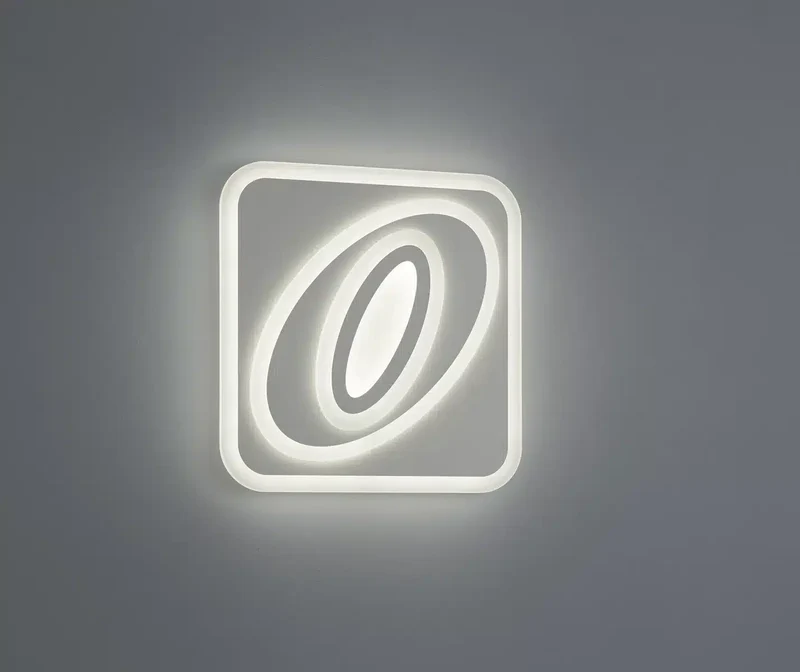 Trio Lighting SUZUKA Plafón LED blanco regulable con mando 675010101