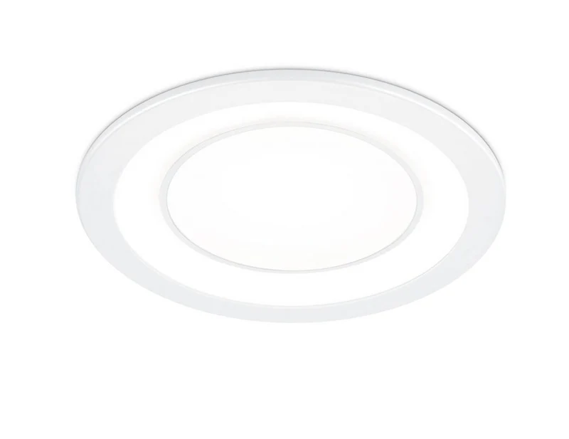 Downlight empotrable Trio Core LED blanco mate 3000K Ø14,8cm 6