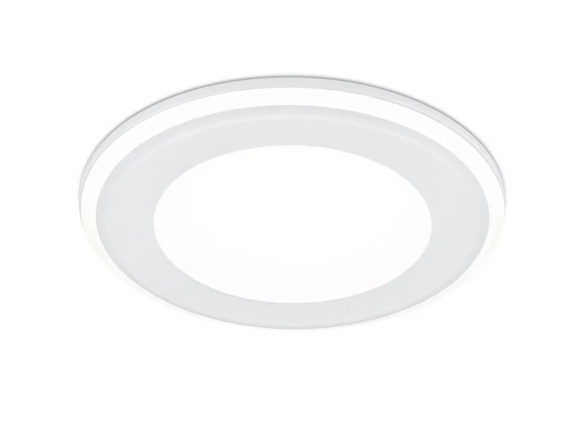 Downlight empotrable Trio Aura LED blanco mate 3000K Ø14,8cm 6