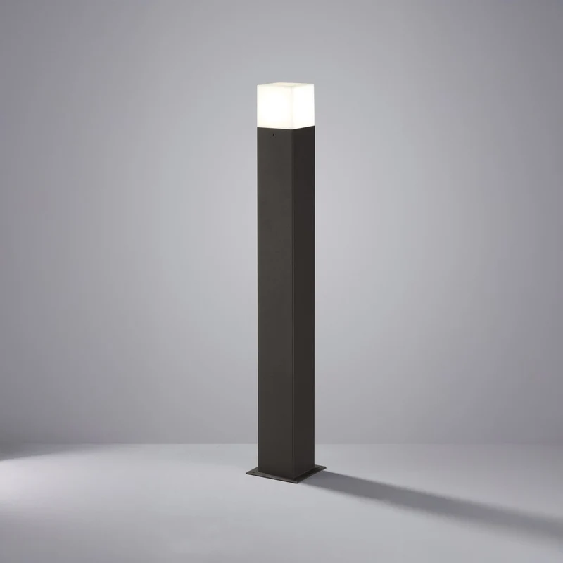 Baliza de exterior Trio Hudson LED antracita 3000K IP44 80cm 4