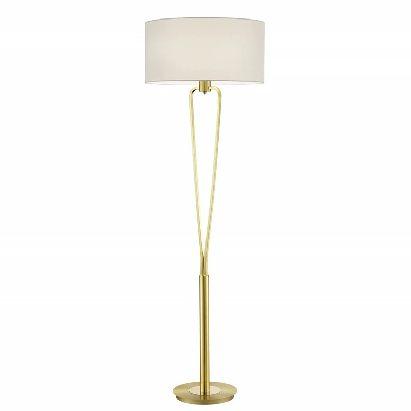 Lámpara de pie Trio Paris II bronce mate 160cm 4