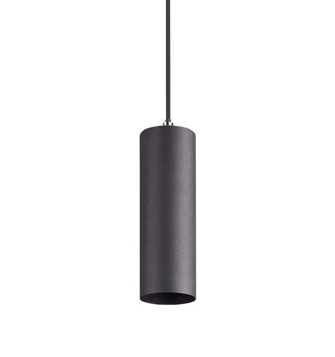 Lámpara de techo colgante Trio Marley negro mate 150cm 3