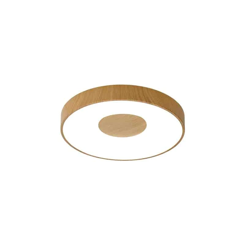 Mantra Coin Plafón LED 56W 2700K-5000K Control Remoto madera, beige, marrón 7568