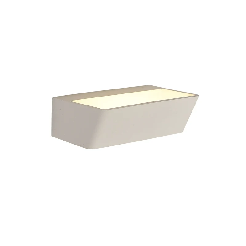 Aplique de pared Mantra Altea LED aluminio blanco 3000K 16cm 15W 8094