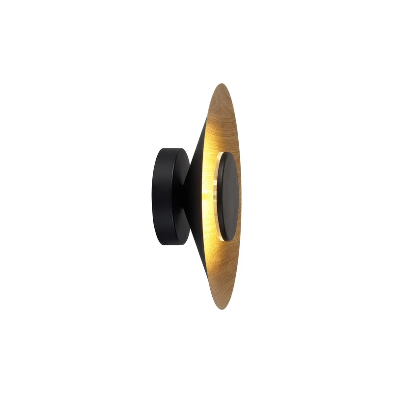 Mantra Orion Aplique LED 20W 3000K negro, madera, beige, marrón 8126