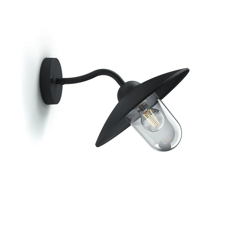 Aplique Philips Hammock 1 luz negro 01643-30PN