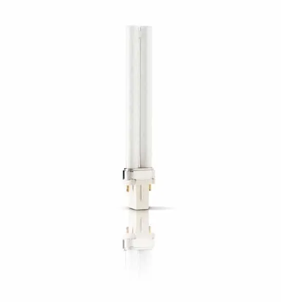Philips Bombilla G23 Actinic BL PL-S 9W/10/2P