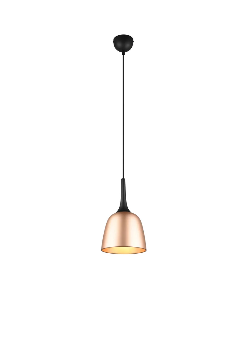Trio Chiron Lámpara colgante de aluminio bronce mate 3