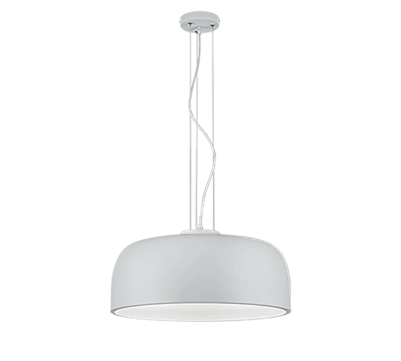 Lámpara de techo colgante Trio Baron 4 luces blanco mate 150cm 3